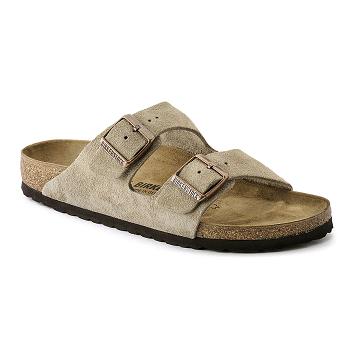 Arizona Birkenstock Semisove Kozene Damske Hnede | SK 42VRW